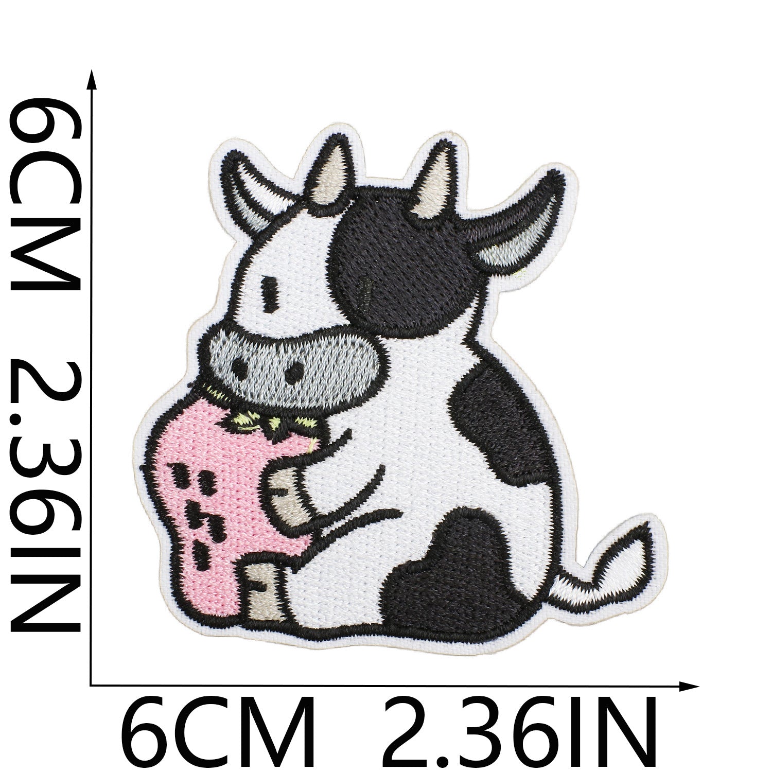 Wholesale Mother Cow Embroidery Cloth Patches